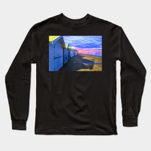 Cromer Beach at Sunset Long Sleeve T-Shirt